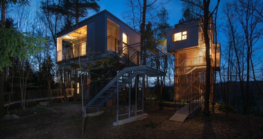 Baumhaus Lodge Schrems Schrems  Dış mekan fotoğraf